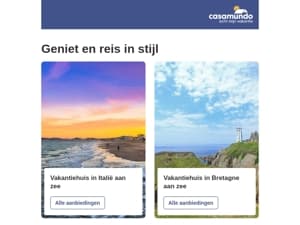 Geleverd: Je vakantieplan is geleverd 🏖️ ⛰️ 🌳
