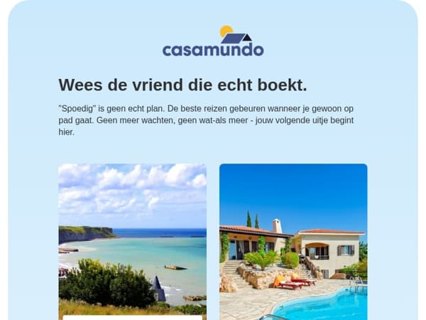 Stop met zeggen "ooit" 😛