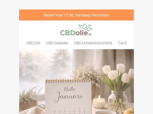 🔄 Januari-reset TIPS + 15% korting op geselecteerde artikelen!