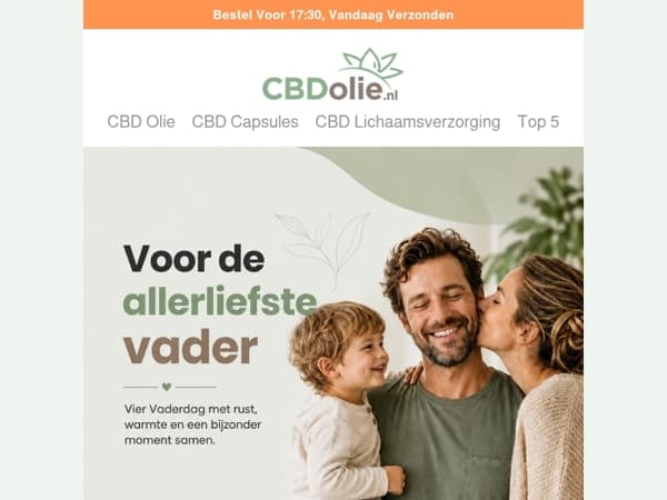 🧔‍♂️Vaderdag: 15% op cadeaus waar hij iets aan heeft!
