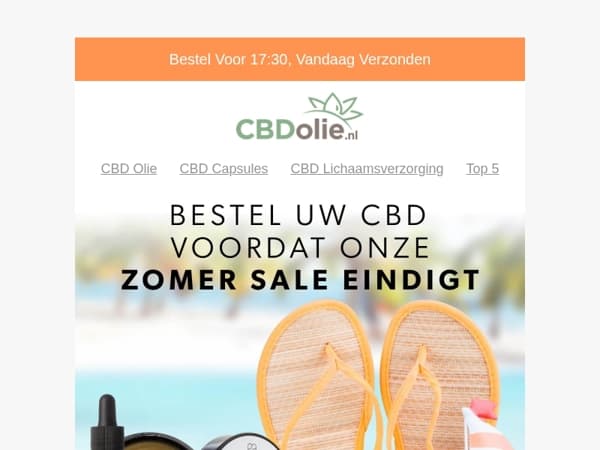 Laatste kans: 15% korting!