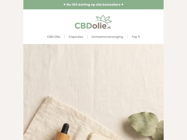 ⚠️ 5 redenen waarom CBD niet werkt voor jou + 15% korting bestsellers