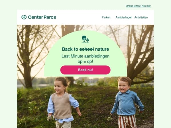Back to school? Back to nature! 🌿
