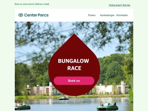 Zet je schrap 🏁 De Bungalow Race is begonnen