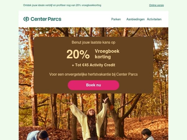 Kijk alvast uit naar de herfst