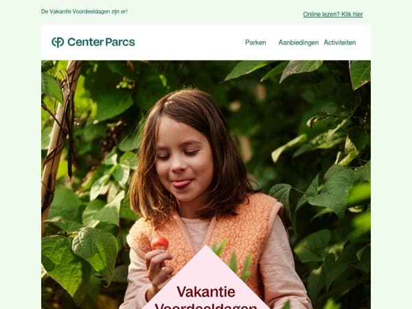 Meer vakantie, meer voordeel in de meivakantie✨