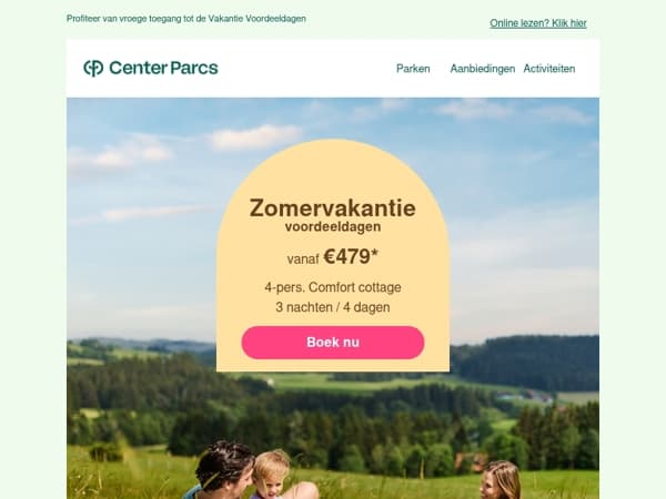 De zomer begint eerder voor jou!