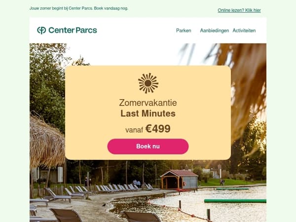 Zon, strand en volop vakantieplezier - vanaf €499 ☀️
