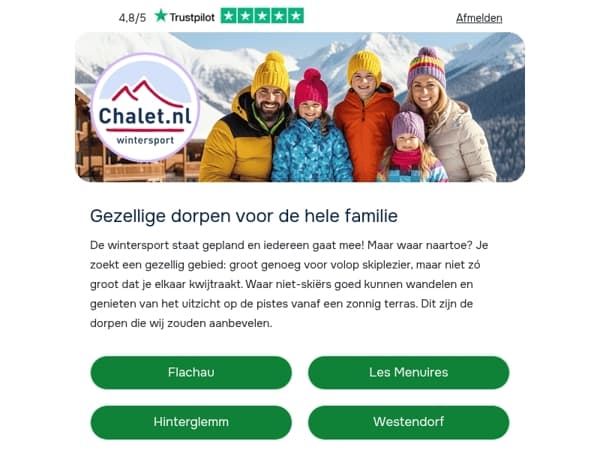 Gezellige familiedorpen in Oostenrijk en Frankrijk ⛷️