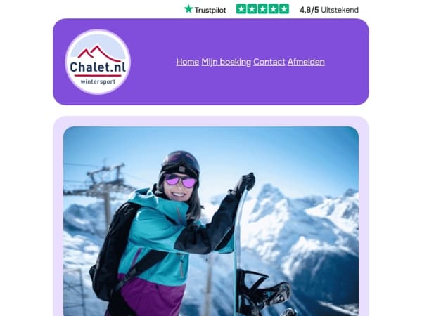 Hier ga je blij van worden 🤩⛷️