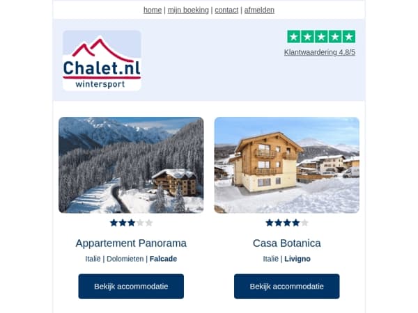 8x fijne wintersportaccommodaties in Italië 🇮🇹