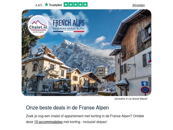 De beste deals in de Franse Alpen ⛷️🇫🇷
