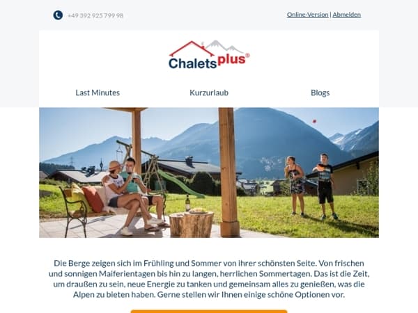Die Berge zeigen sich von ihrer schönsten Seite