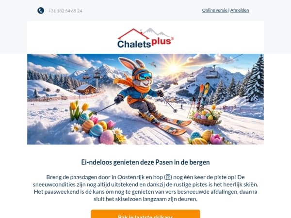 Hop 🐰 nog een keer de piste op!