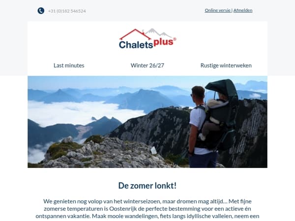 Dromen mag altijd...