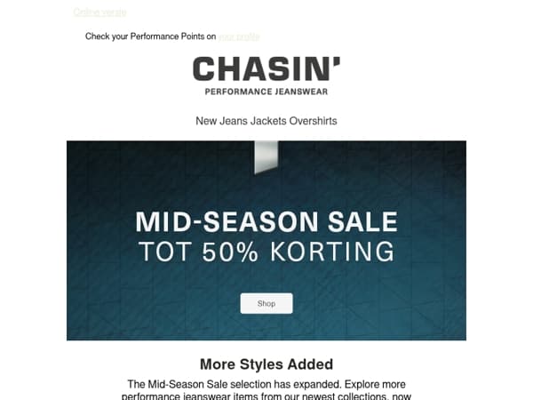 Mid-Season Sale | More Styles Added Now
