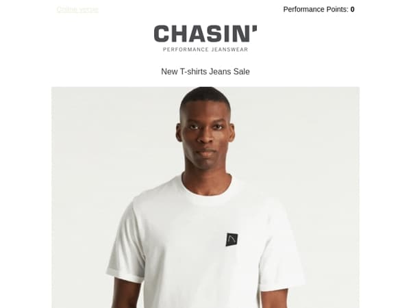 Wardrobe essential T-shirt: up to 50% off