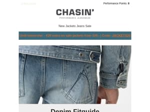 Denim Fitguide | Explore our wide range of fits
