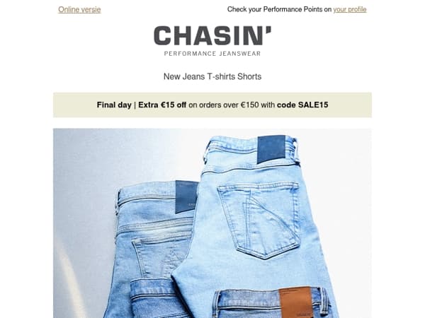 Now: 2 Jeans for 125,-