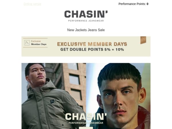 Shop now: Performance Jeanswear Collection F/W '25