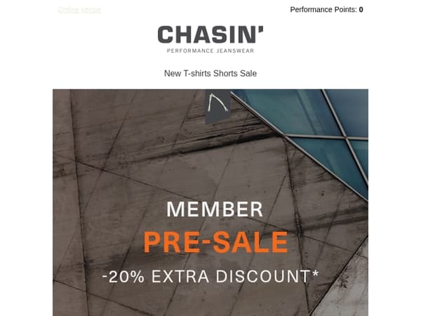 Reminder: Member Pre-Sale ends tonight