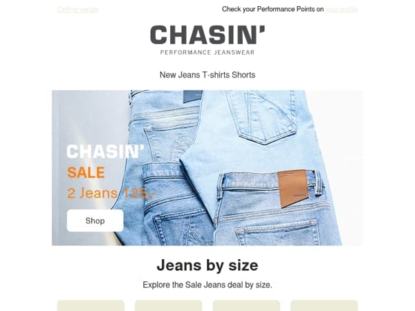  2 Jeans for 125,- | Shop by Size