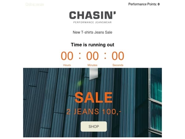 Final Hours: 2 jeans €100