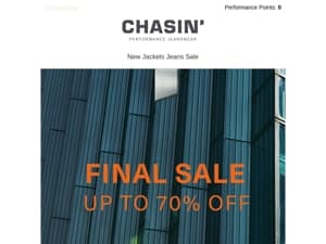 FINAL SALE starts now!