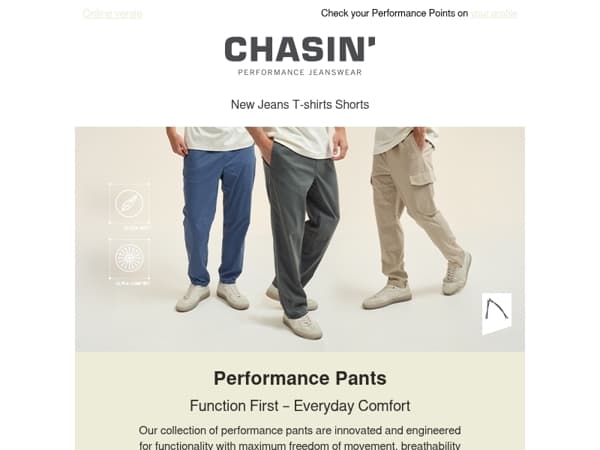 Performance Pants | The Ultimate Denim Alternative