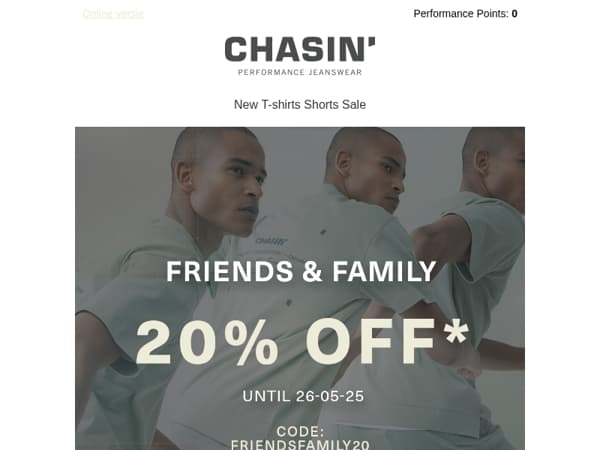 NOW: 20% off everything*