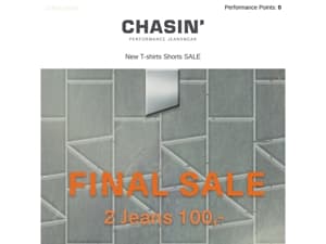 FINAL SALE: 2 jeans 100,-