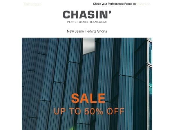 Now : SALE up to 50% off
