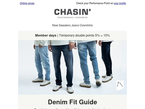 Explore our Denim Fitguide