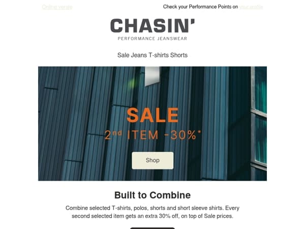 Sale up to 70% off | Built to Combine