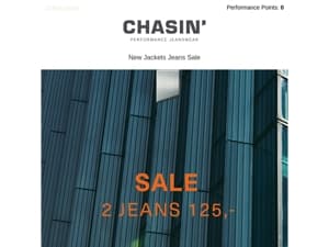 Reminder: 2 Jeans 125,-