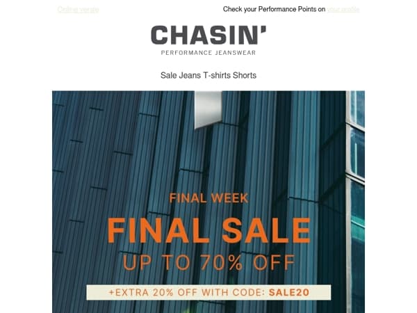Last Week of Final Sale