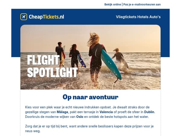 Tijd voor avontuur? Ontdek Oslo en 5 andere toproutes ✈️