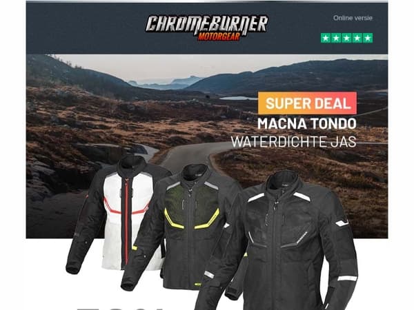 Waterdicht, stijlvol, en nu 50% goedkoper – ontdek de Macna Tondo