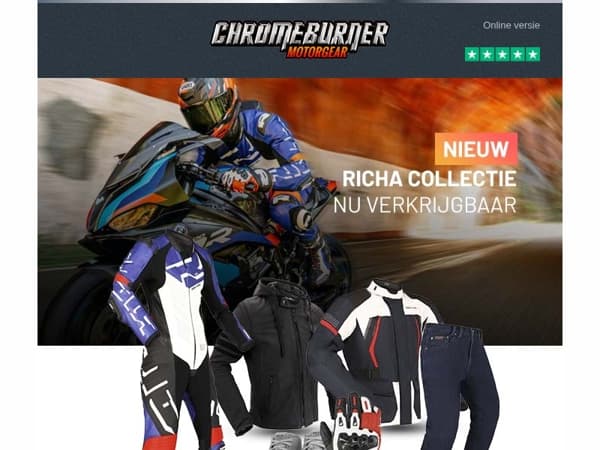 Nieuw binnen: RICHA motorkleding met introductiedeal