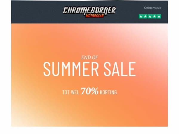 Jouw Laatste Kans op Zomerkortingen – Tot wel 70% Korting