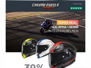 Motorseizoen is begonnen – Tot wel 50% korting op je gear!  🔥