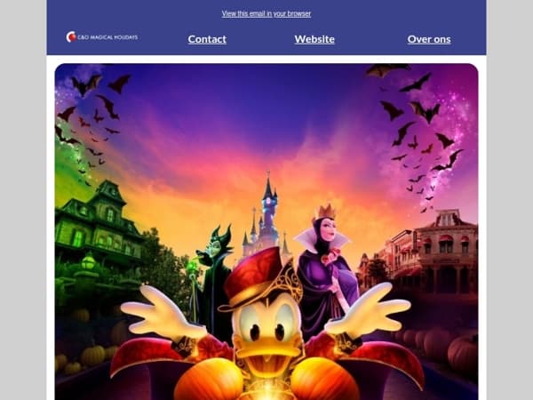 Trick or Treat? Halloween keert terug in Disneyland® Paris!🎃