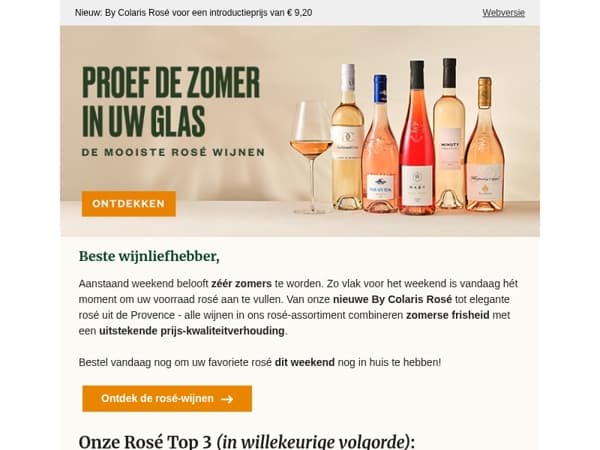 Roséweer op komst! Dit is onze top 3