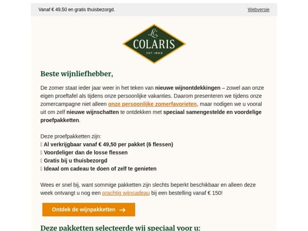 Onze zomertip: ontdek voordelig nieuwe wijnen