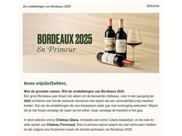 De ontdekkingen van Bordeaux 2025