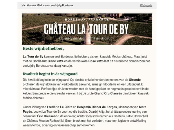 Van klassiek Médoc naar veelzijdig Bordeaux
