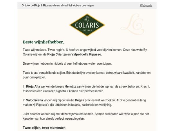 Ontdek de Rioja & Ripasso die nu al veel liefhebbers overtuigen