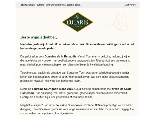 De Loire-wijnen die u deze zomer niet wilt missen
