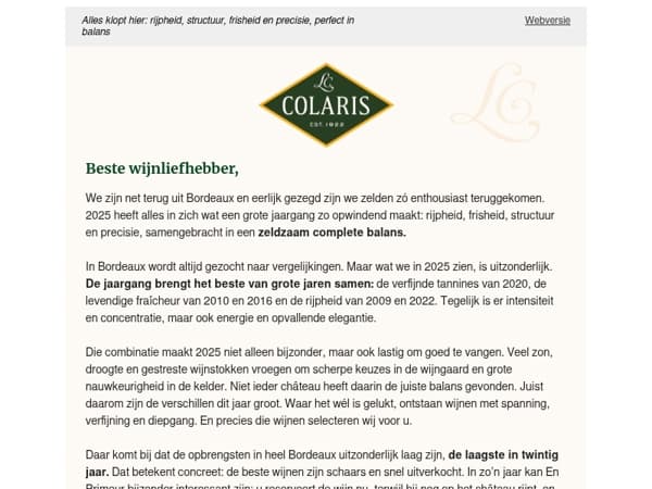 Voorverkoop La Tour de By - 2025 intrigeert én overtuigt