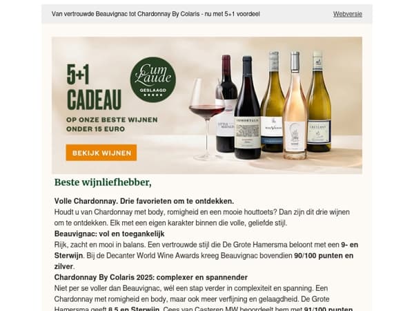 Drie Chardonnays die het ontdekken waard zijn